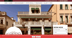 Desktop Screenshot of hotelkappa.com